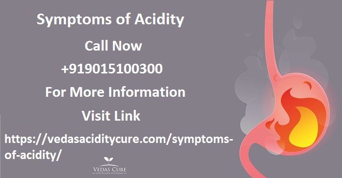 Symptoms of Acidity